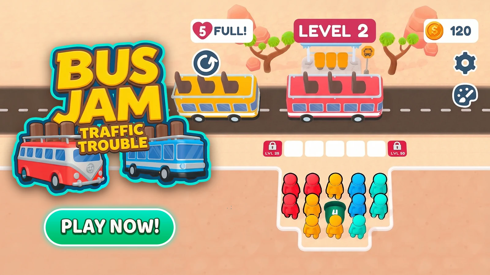 Bus Jam: Traffic Trouble screenshot